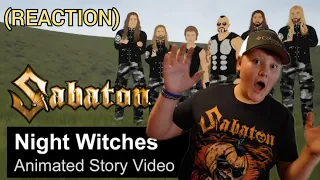 SABATON - Night Witches Animated Story Video (REACTION) WWII History| 588th Night Bomber Regiment