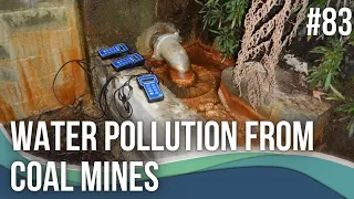 Water pollution from coal mines