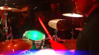 Aerosmith "Walk This Way" Cover - Midnight Satellites Live! featuring Nick Seiwert on Drums.