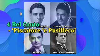 4 Bel Conto ‘Piscatore 'e Pusilleco_Tito Schipa_Francesco Albanese_Carlo Buti_Enzo De Muro Lomanto