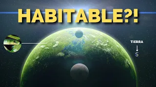 ¡El telescopio James Webb ha descubierto un increíble Planeta VERDE totalmente Habitable!