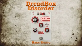 DreadBox Disorder - [Bass Demo] - Weather Report BirdLand