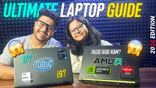 Detailed Laptop Buying Guide ⚡⚡Ye Video Miss Mat Karna #laptopGuide #gaminglaptops #intel #amd #2024