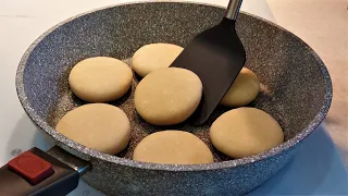 How to bake bread in 10 minutes! Bread without yeast!