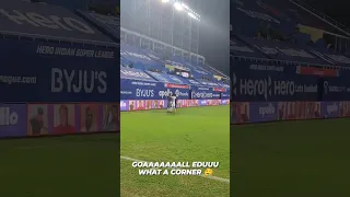 EDU BEDIA MOST EVER GOAL IN HIS LIFE AND HERO ISL