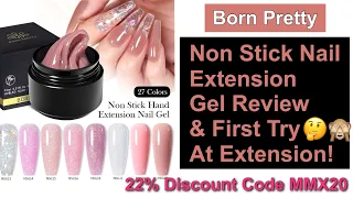 Born Pretty - Non Stick Nail Extension Gel Review  || 22% Discount Code MMX20