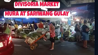 DIVISORIA MARKET BAGSAKAN NG MURA AT SARIWANG GULAY