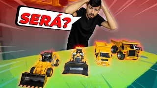 Qual o melhor Brinquedo Maquinário? | Minha opinião