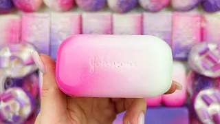 Compilation set★ASMR SOAP★Crushing soap★Cutting soap cubes★FOAM&GLITTER&STARCH★