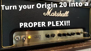 Turn your Origin 20 into a PROPER PLEXI!!