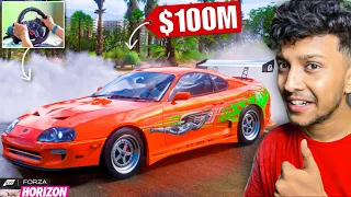 FINALLY I BOUGHT THE LEGENDARY SUPRA MK4 🤑 FASTEST CAR EVER - Forza Horizon 5 | Techno Gamerz