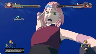 What If... Sakura VS Sarada 1v1 fights... Naruto Shippuden Ultimate Ninja Storm 4