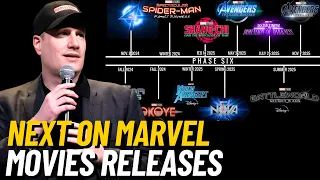 UPDATED MARVEL MOVIES CALENDAR - MCU PHASES 5 & 6 REVEALED!