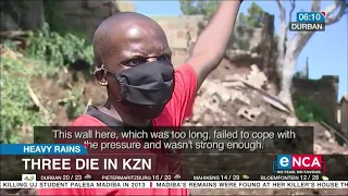 Heavy Rains | Three die in KZN
