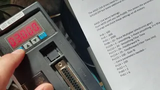 Setup AASD-15A parameters for use with AMC-AASD15A controller