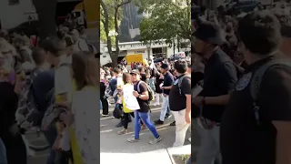 Con marcha piden salida de Guardia Nacional del Metro - N+