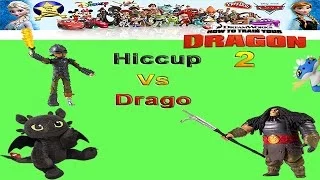 How To Train Your Dragon 2 Toys Hiccup and Drago Toy Review - unboxing Giveaway