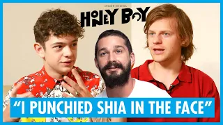 Lucas Hedges On Punching Shia LaBeouf In The Face - Honey Boy Interview