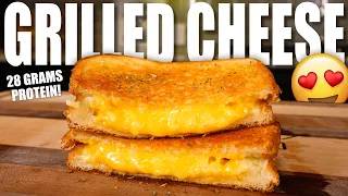 THIS 'GROWN UP' GRILLED CHEESE IS A DIET HACK | Low Calorie Recipe