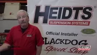 Heidts Installation of Their Pro-G IRS and IFS