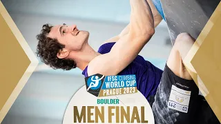 🔥IFSC Men's Final World Cup PRAGUE Bouldering 2023 💪🏼