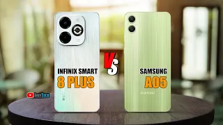 🔥 Duel High Tech! Infinix Smart 8 Plus vs Samsung Galaxy A05 Off in a Smartphone Showdown!