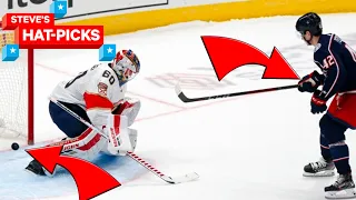 NHL Plays Of The Week: One-Handed Shootout Magic | Steve's Hat-Picks