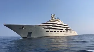 Chasing Mega Yacht Dilbar