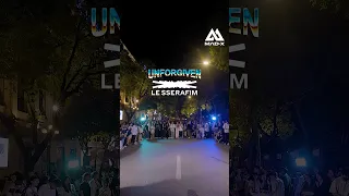 [KPOPINPUBLIC] Unforgiven -Lesserafim|Random play dance #shorts #randomdance #lesserafim #unforgiven