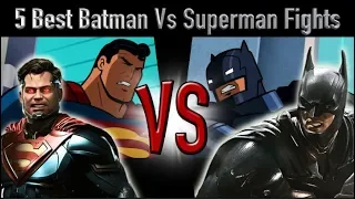 5 Best Batman Vs Superman Fights