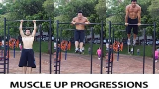 Muscle Up Progressions - BH Bars (Tutorial)