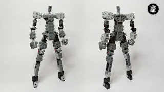 Lego Mech Frame 05 || Tutorial