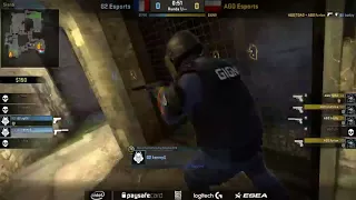 KennyS 1v4 clutch - G2 Esports vs AGO - ESL PRO LEAGUE SEASON 7