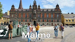 Summer Walk in Malmö, Sweden [4K 60fps]