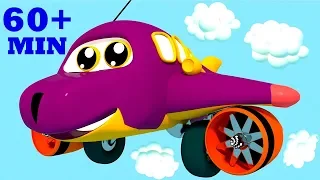 The Wheels On The Plane Go Round And Round Part 2 | Plus Many Other Top Nursery Rhymes For Kids