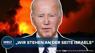 HAMAS-TERROR: "Akt des puren Bösen" – US-Präsident Joe Biden sichert Israel vollste Unterstützung zu