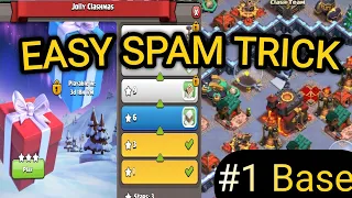 3 Star Easily Jolly Clashmas Challenge #1 (Clash of Clans)