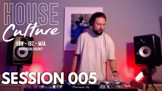 House Culture Session 005 | Peepin | London | Deep Tech House Live Mix