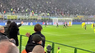 De Vrij goal, Inter Milan vs FC Sheriff, from stadium