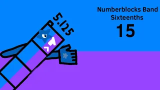 Numberblocks Band Sixteenths 15