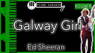 Galway Girl (HIGHER +3) - Ed Sheeran - PK Instrumental