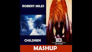 Robert Miles -Children & Zedd -Stay The Night (Kaffa Mashup)