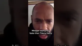 Kylian Mbappe Says He’s Faster Than Thierry Henry And Thierry Henry Reaction