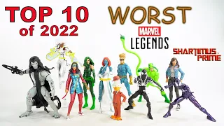 WORST Top 10 WORST Marvel Legends List of 2022