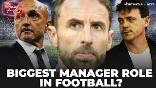 What is the biggest managerial role in world football?