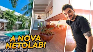 TOUR DA NOVA MANSÃO NETOLAB!