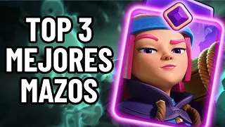 LOS 3 MEJORES MAZOS CON LANZAFUEGOS EVO en CLASH ROYALE