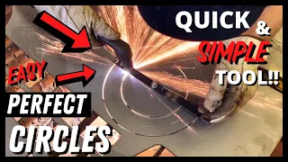 How to Make a QUICK + EASY Circle Cutting Guide for Your PLASMA CUTTER!!