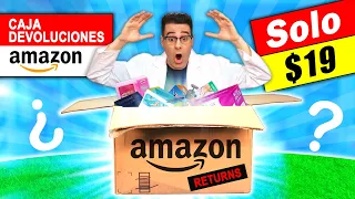 Compré CAJA de AMAZON DEVOLUCIONES por $19 📦❓ Caja Misteriosa | Curiosidades con Mike