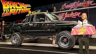 You Wont Believe what the Back to the Future Toyota Truck Sold for at Auction!